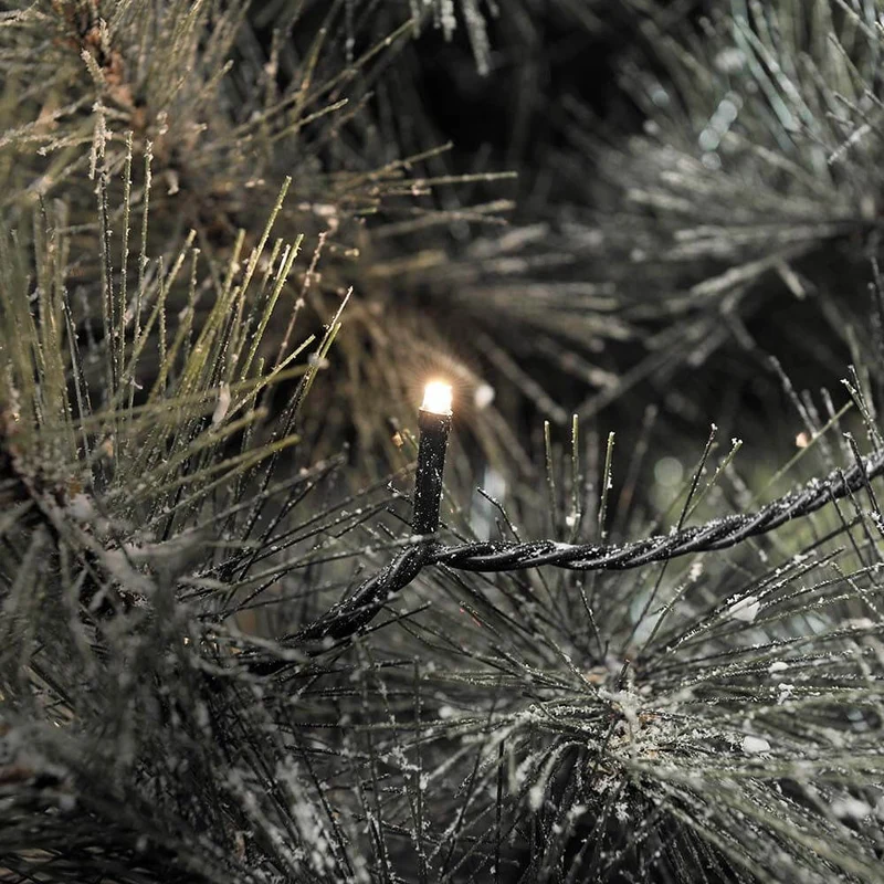 35m Micro LED Lichterkette 500 Warmweiße Dioden IP44
