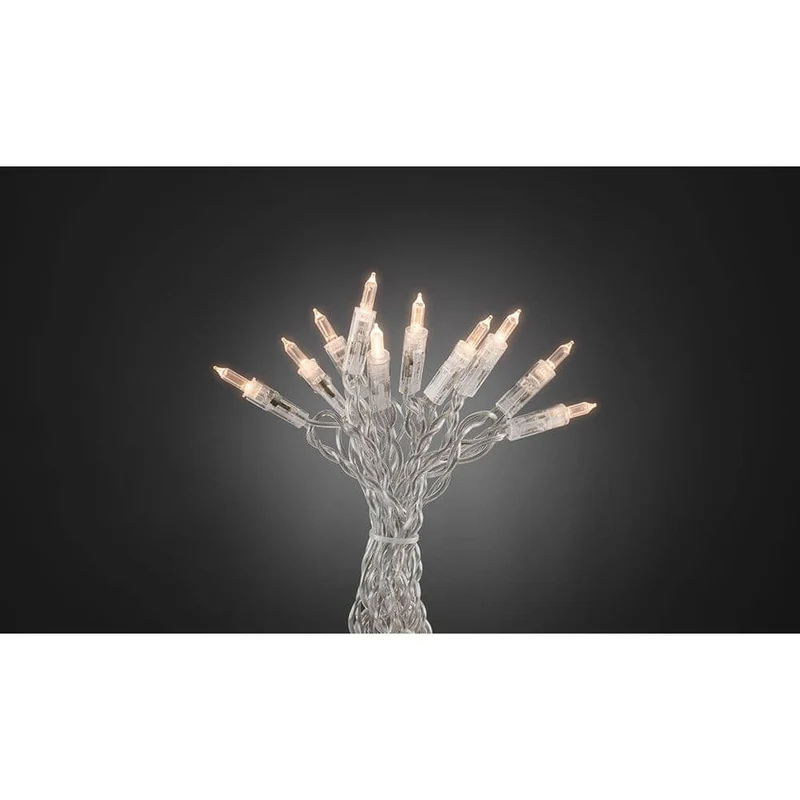 LED Minilichterkette One String 100 Warmweiße Dioden