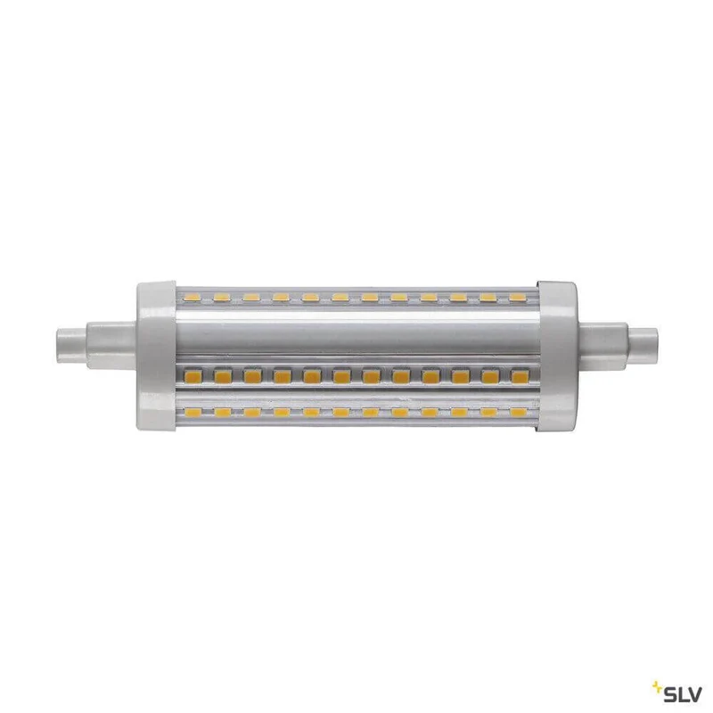 QT DE12 R7s LED-Leuchtmittel 15W 3000K CRI90 330° 118mm Klar