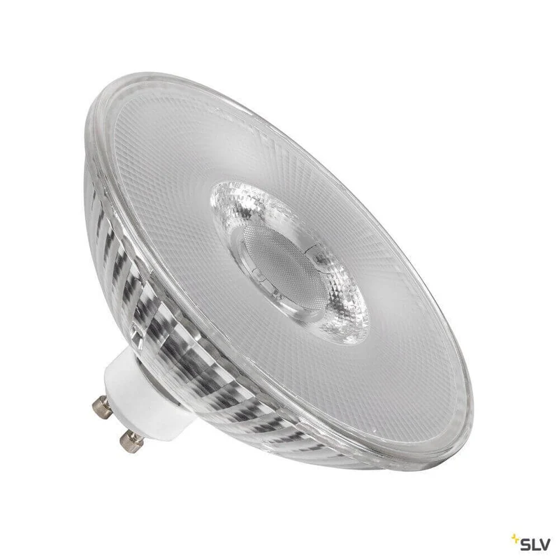GU10 QPAR111 LED Transparent 8W 2700K Cri90 38°