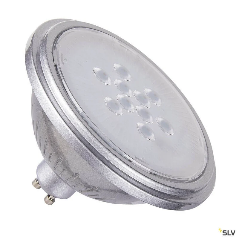 GU10 LED Silber 7W Cri90 QPAR111