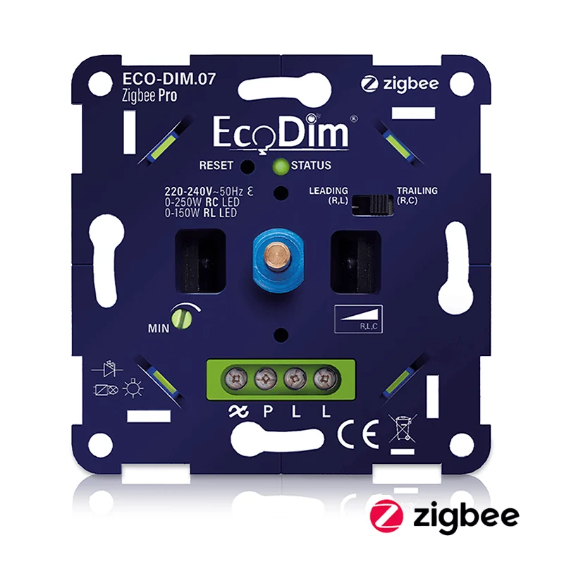 LED DIMMER ZIGBEE | PRO | DRUK/DRAAI | 0-250W (RLC)
