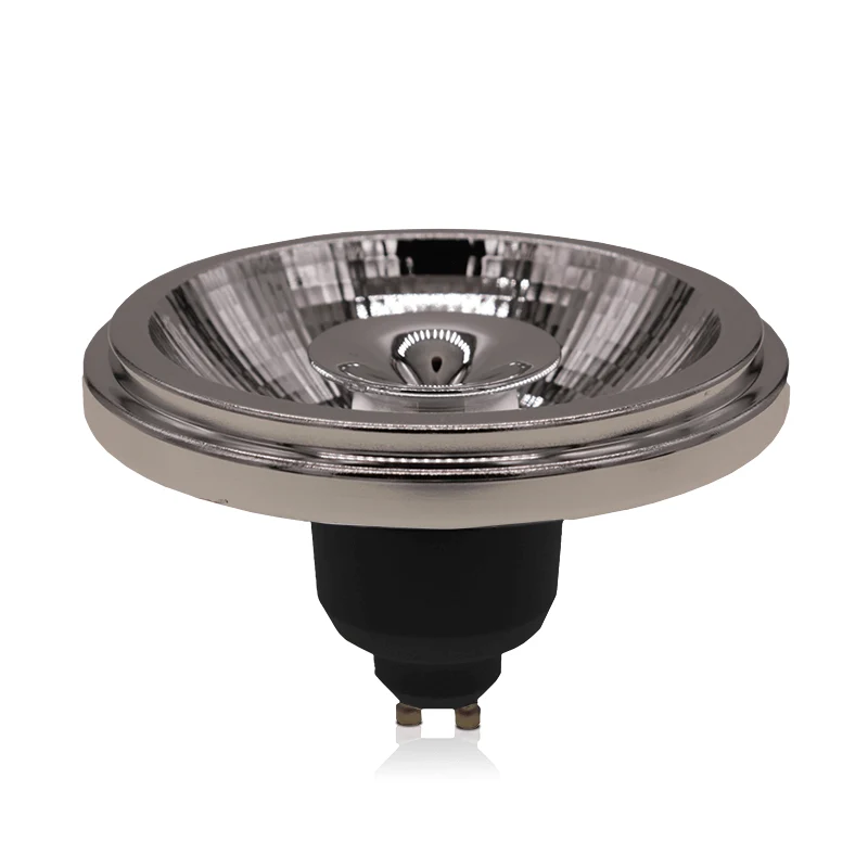 LED AR111 SPOT | GU10 | 12W | DIMBAAR | 24° | ZWART
