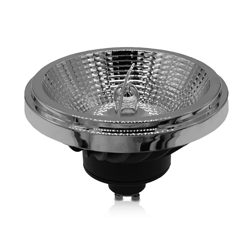 LED AR111 SPOT | GU10 | 15W | DIMBAAR | 38° | ZWART