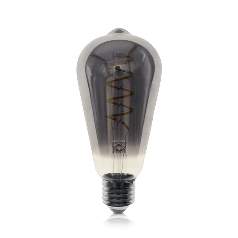 LED FILAMENT | E27 | EDISON | DIMBAAR | SMOKY | 6W
