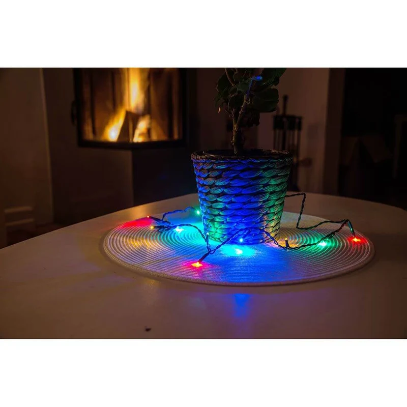 4m Micro LED Lichterkette 20 bunte Dioden