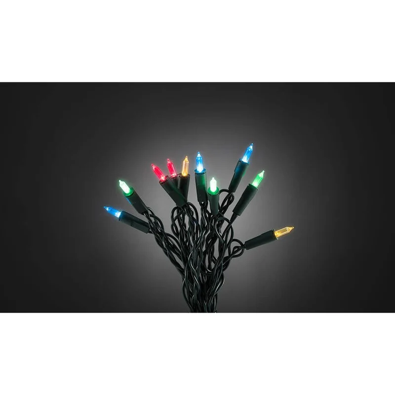 LED Minilichterkette One String 50 bunte Dioden