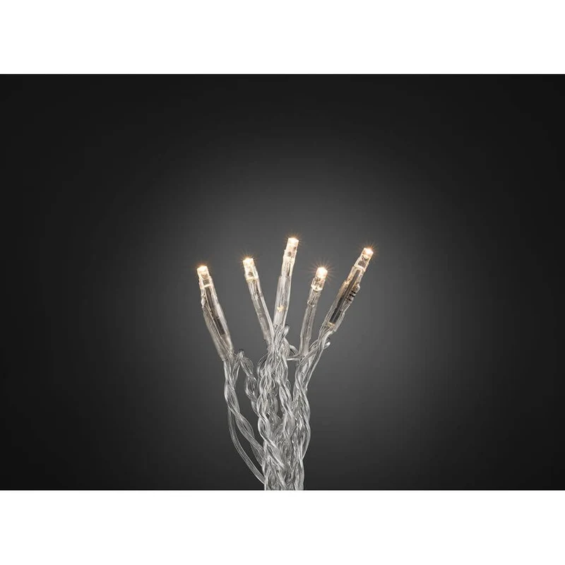 Micro LED Lichterkette 10 Warmweiße Dioden