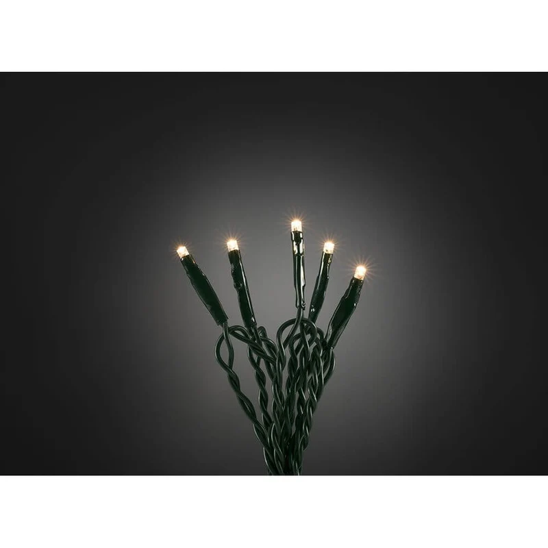 4m Micro LED Lichterkette 10 Warmweiße Dioden
