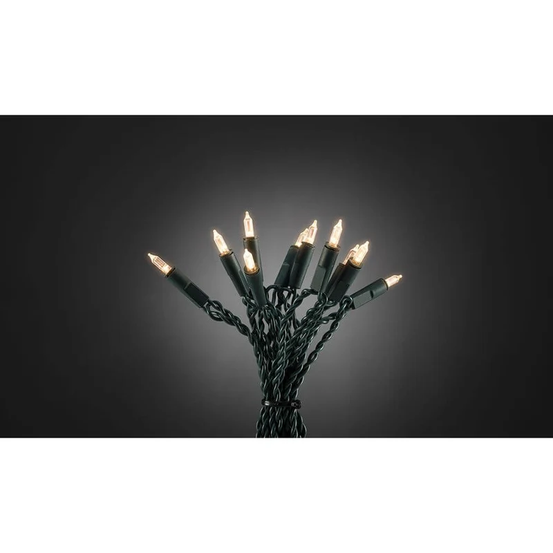LED Minilichterkette One String 200 Warmweiße Dioden