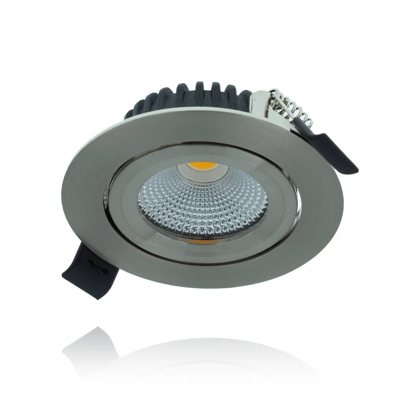 LED INBOUWSPOT | 5W | Ø81mm | DIM TO WARM | SLIM-FIT | ZILVER