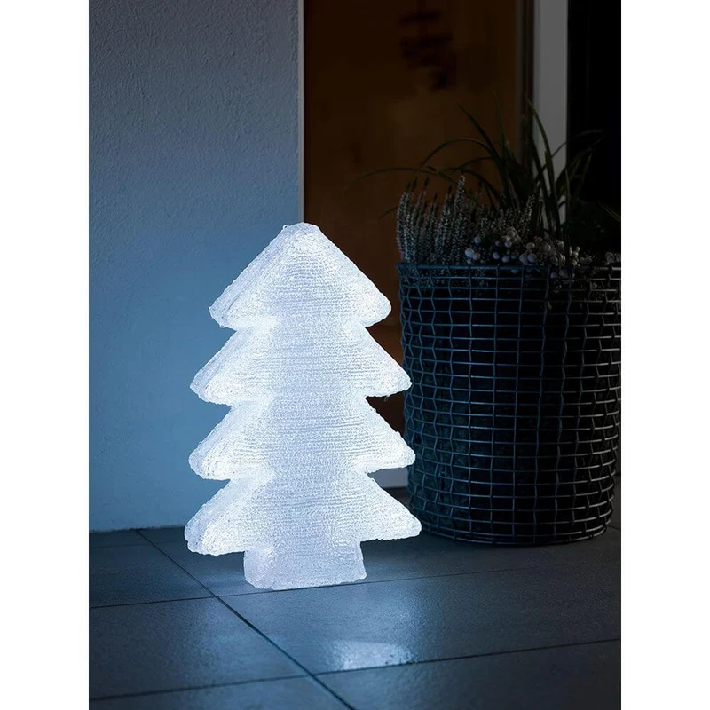 LED Acryl Tannenbaum mit 6 Farbwechselfunktionen 42 RGB Dioden 12V IP44
