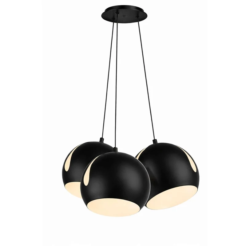 s.luce Ball Cluster Mehrfach-Pendelleuchte 3-flammig 3x30cm