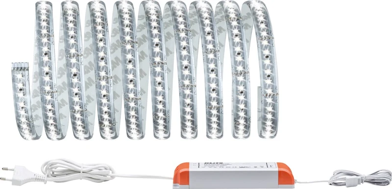 Paulmann maxled 1000 led-strip basisset daglichtwit 300 cm zilver gecoat