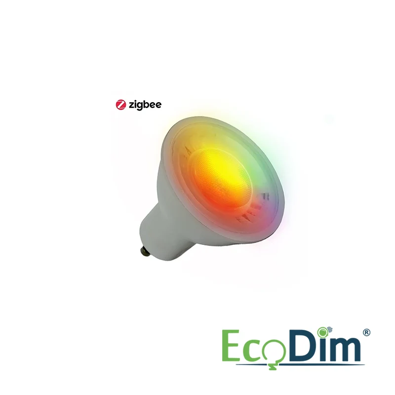 ZIGBEE LED GU10 SPOT | 5W | ECODIM | RGB + CCT