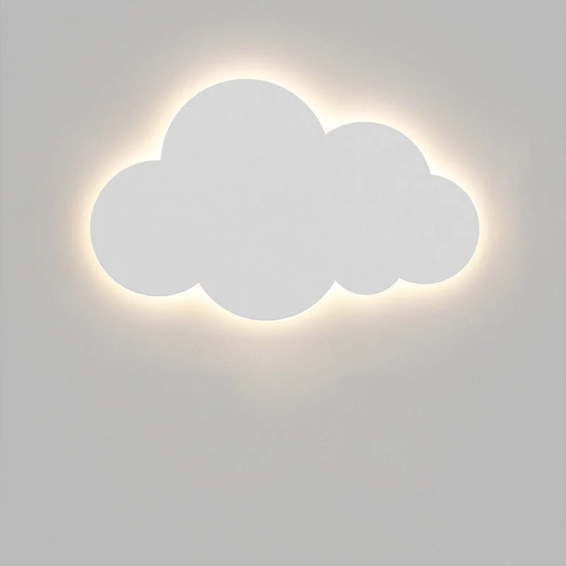 Creatieve Wandlamp met Wolkdesign – Wit/Roze/Blauw – LED 12W/15W