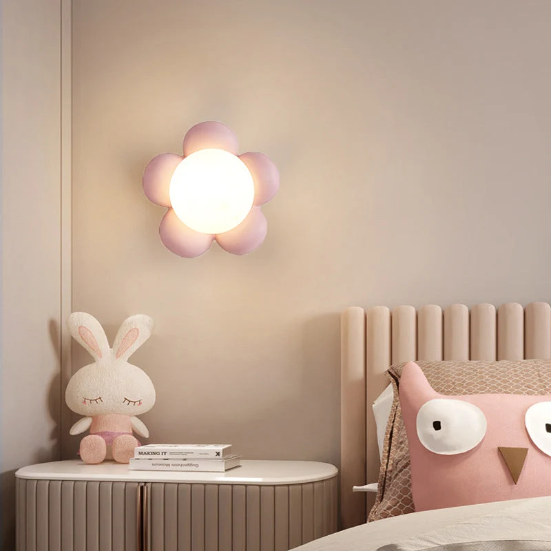 Moderne Keramische Wandlamp met Houten Detail – Voor Slaapkamer & Woonkamer