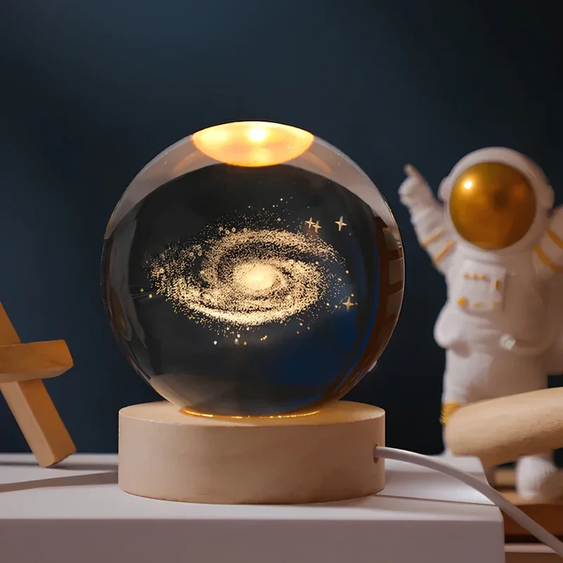 Kristal Planeet Lamp