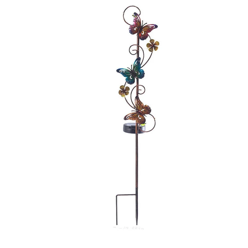 Kleurrijke Solar Buitenlamp – LED Tuinprikker, IP44 Waterdicht
