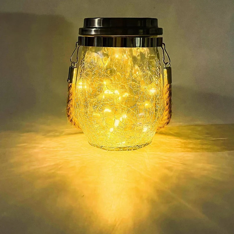 Solar LED Tuinlamp – Creatief Transparant – (30 LED’s)
