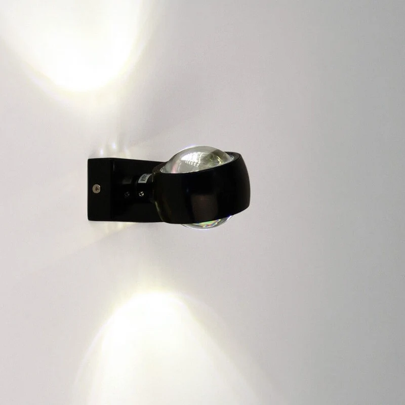 s.luce Beam Wandleuchte Up&Down mit Linsen