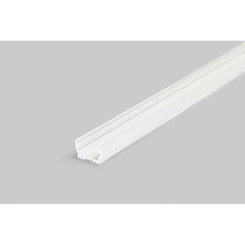 Einputzprofil 200cm Weiß ohne Abdeckung für LED-Strips