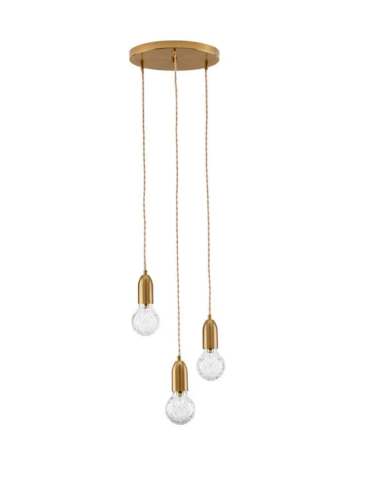 Veda Pendelleuchte G9 3-flammig Ø 30cm