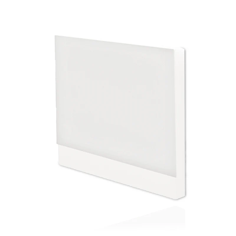 OPZETSTUK WIT | VIERKANT | ONDER | T.B.V. INBOUW TRAPVERLICHTING