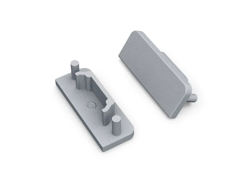 END CAP ZONDER KABELOPENING | SURFACE 14MM | 20 STUKS