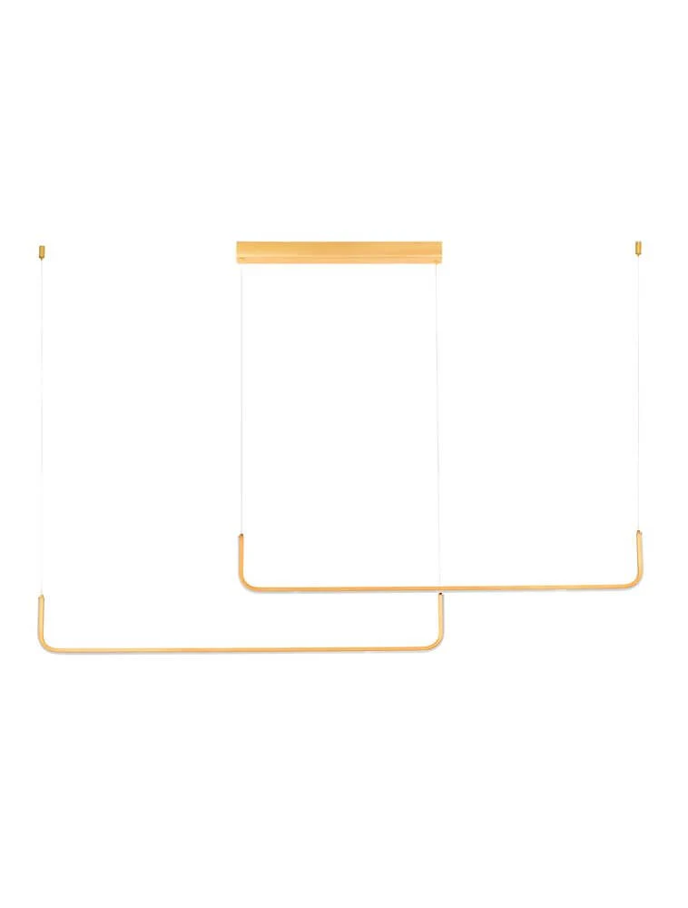 Strita LED Pendelleuchte 150cm 2-flammig 3000K