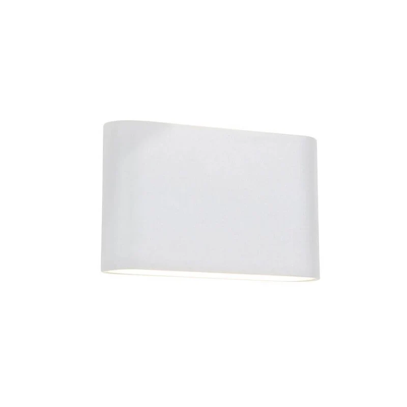 Soho LED Außenwandleuchte Rechteckig 3000K Up & Down Weiß IP54