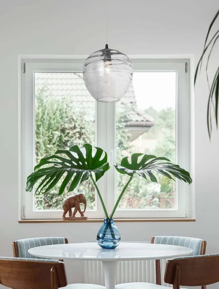 Evleen Pendelleuchte Ø 25cm Schwarz, Grau