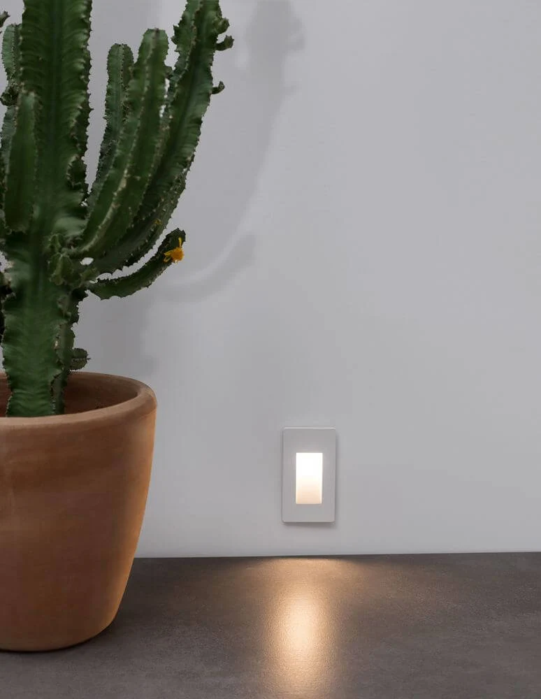 Cove LED Außenwandeinbauleuchte Vertikal 3000K Weiß IP54