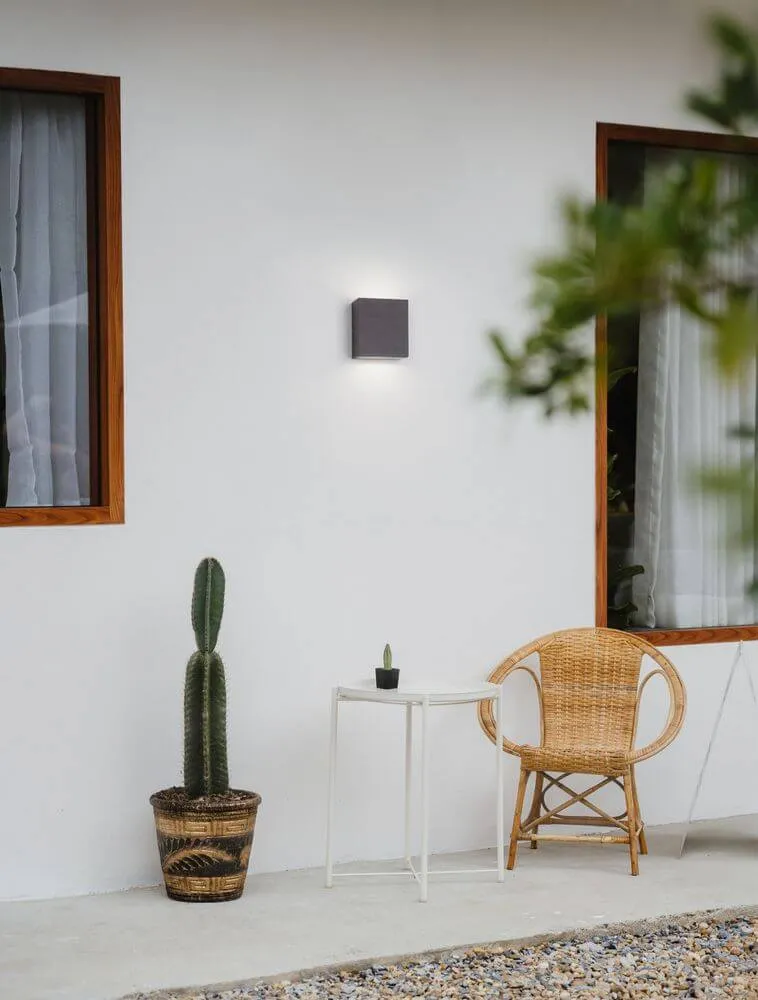 Zaro LED Außenwandleuchte 3000K Anthrazit IP65