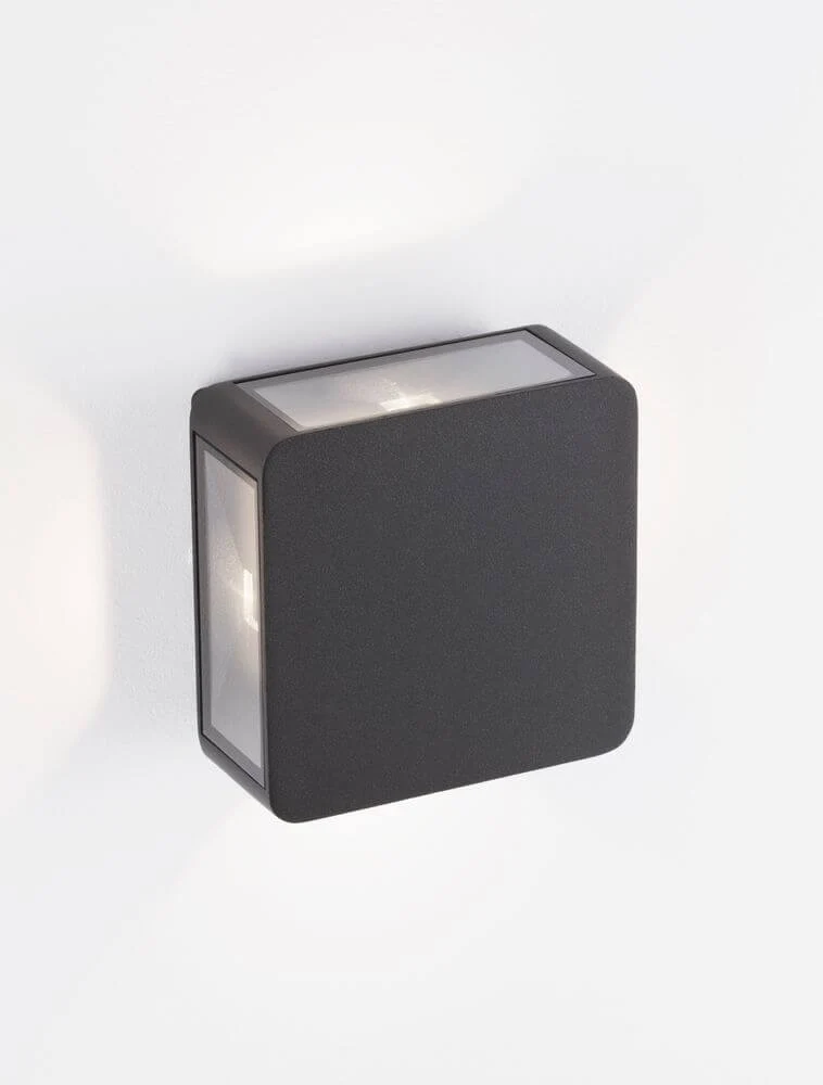Serika LED Außenwandleuchte 3000K Anthrazit IP65