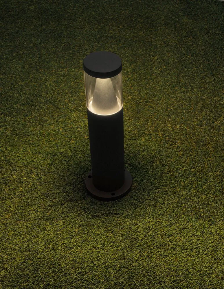 Rock LED Außenpollerleuchte 3000K Schwarz IP65