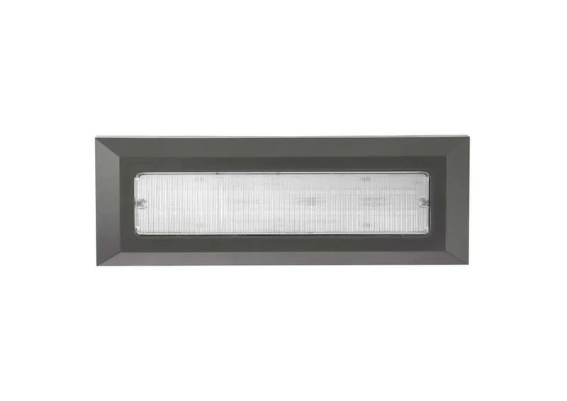 Pulsar LED Außenwandleuchte Rechteckig Abstrahlwinkel 62° Dunkelgrau IP54
