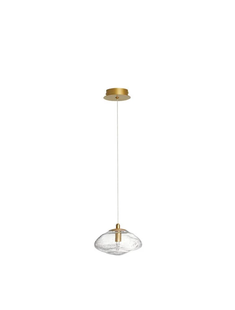 King Pendelleuchte G9 Gold, Transparent