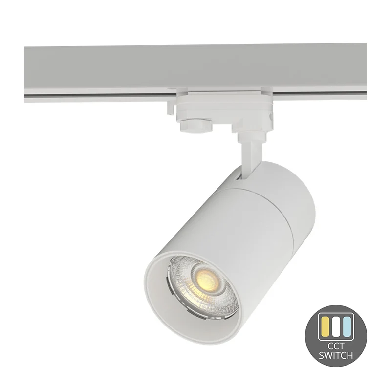 3-FASE RAILSPOT | ROSALIN | 10W | WIT | DIMBAAR | CCT SWITCH