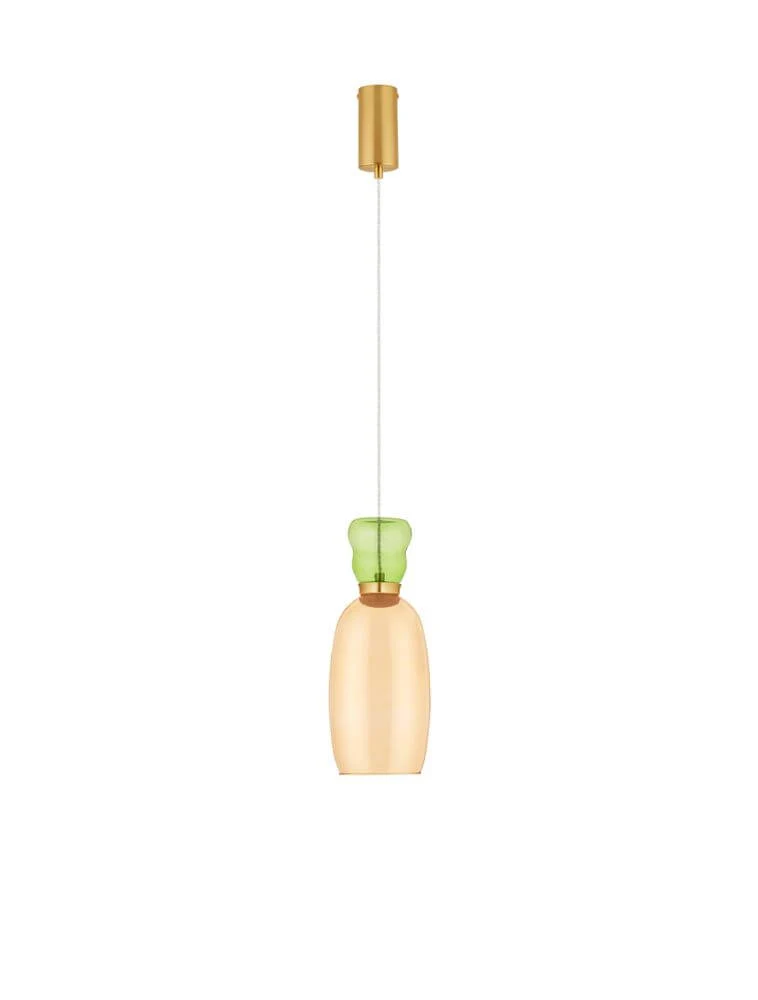 Pluma LED Pendelleuchte Ø 15cm 3000K Mehrfarbig