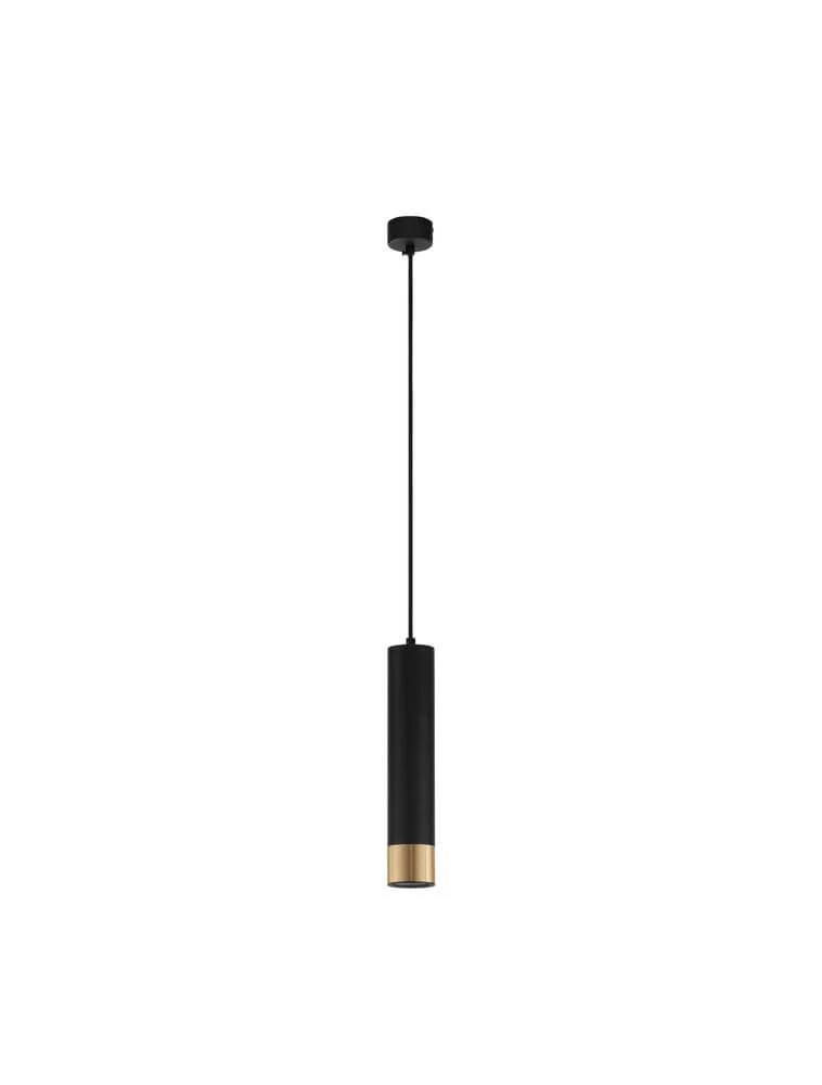 Picto Pendelleuchte GU10 Ø 6cm Schwarz, Gold