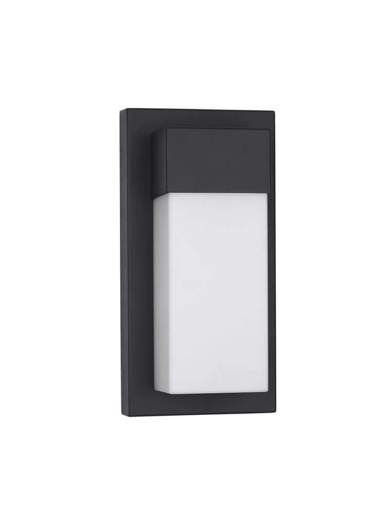 Leto LED Außenwandleuchte Verikal Unten 3000K Schwarz IP65