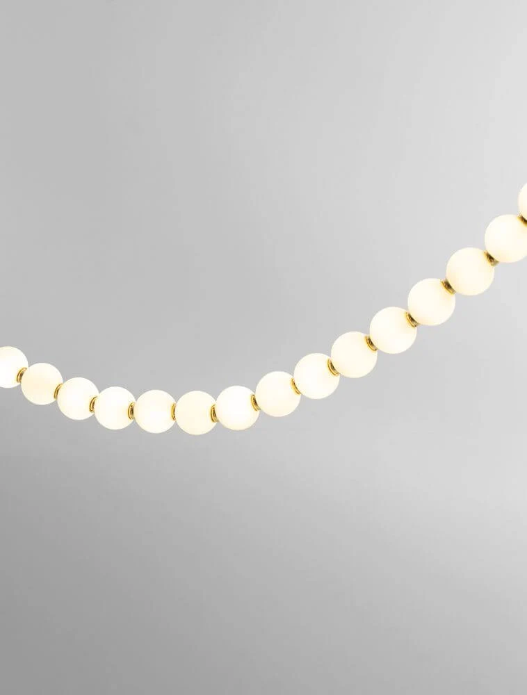 Perla LED Deckenleuchte 70-flammig 3000K Gold