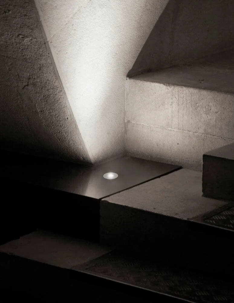 Passagio LED Außenwandeinbauleuchte Rund 3000K Weiß IP54