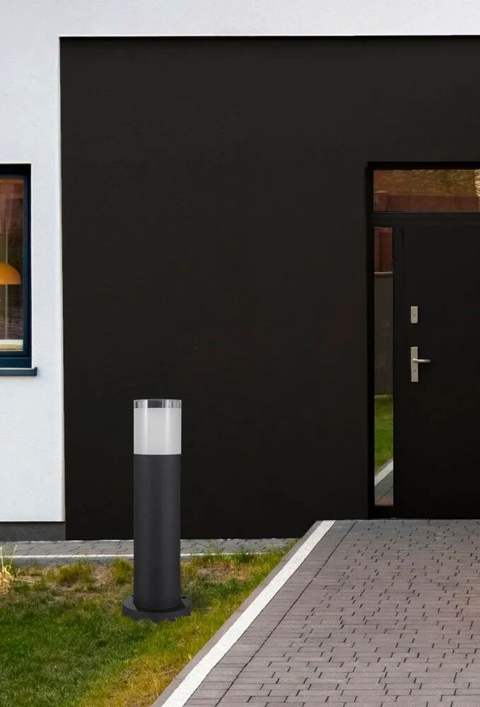 Noten LED Außenpollerleuchte 3000K Schwarz IP65
