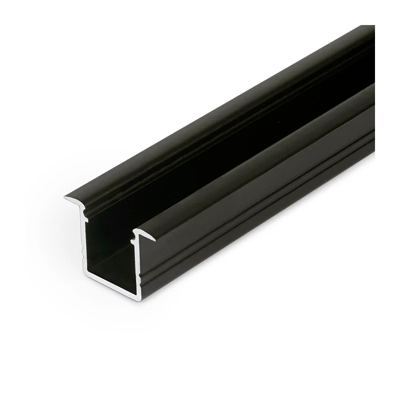 PROFIEL INBOUW SMART | 10MM | ZWART | 2M