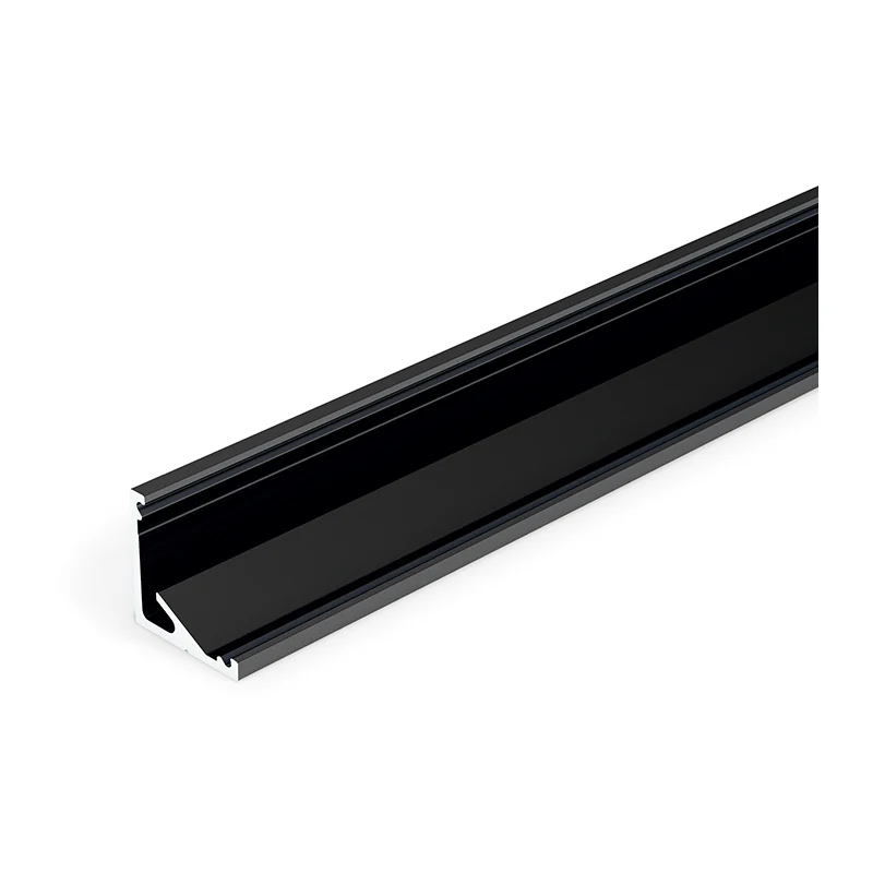 PROFIEL CABI | 12MM | ZWART | 2M