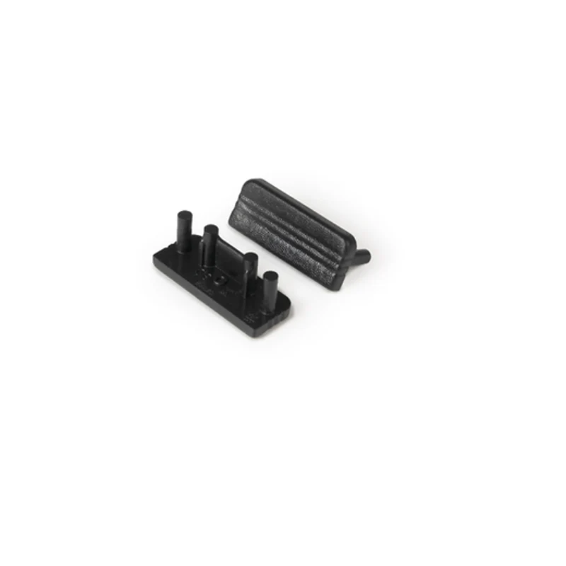 END CAP ZONDER KABELOPENING | SURFACE | ZWART | 10MM | 20 STUKS