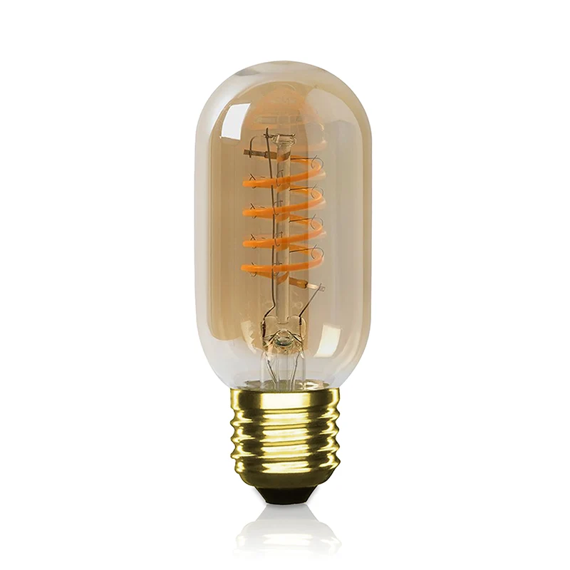 LED FILAMENT E27 TUBE DIMBAAR AMBER 4W 2400K