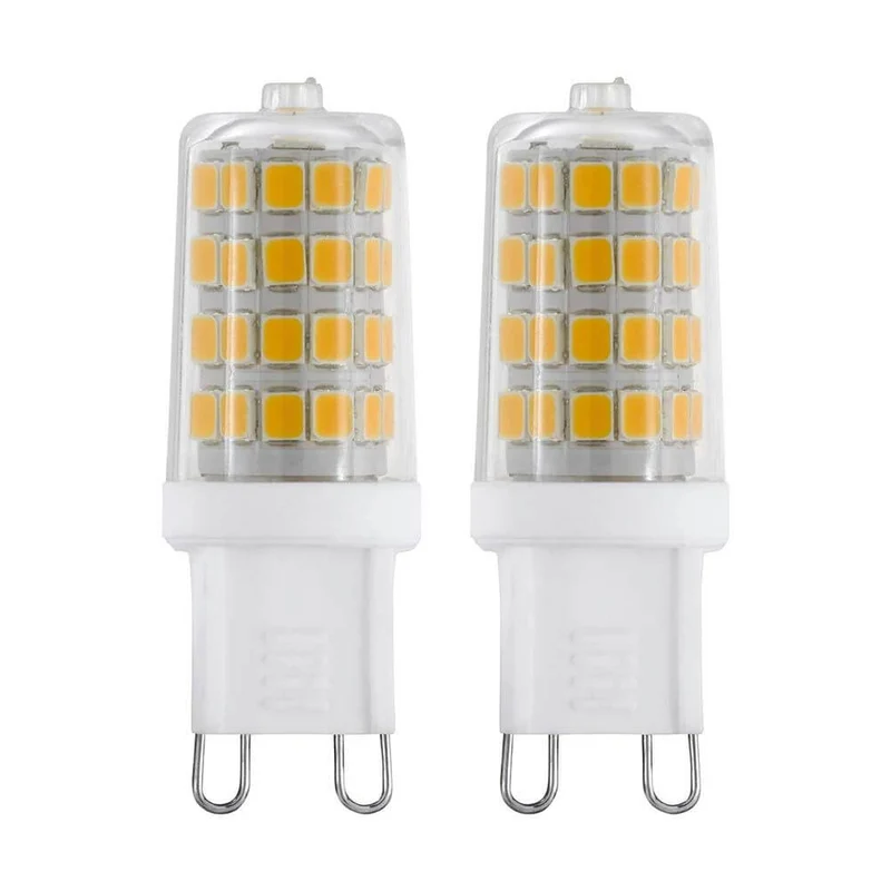 G9 LED 2er-Set Warmweiß 3000K 360lm 3W